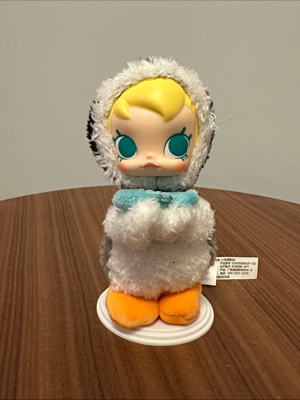Popmart Molly x Pingu Collab Plush Pendant